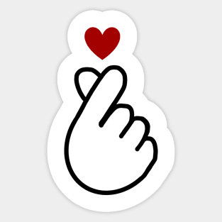 Kpop Heart Sticker